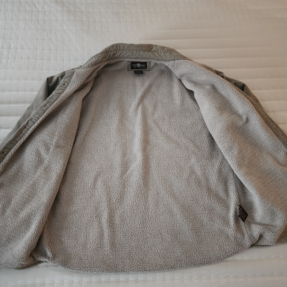 Levi's Tan Button-Up Shacket Jacket - image 2